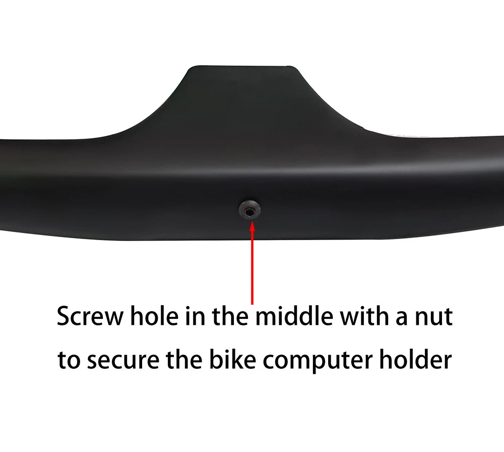 -12° 180g Carbon Integrated MTB Bicycle Handlebar XC AM Strength bike Flat Bar