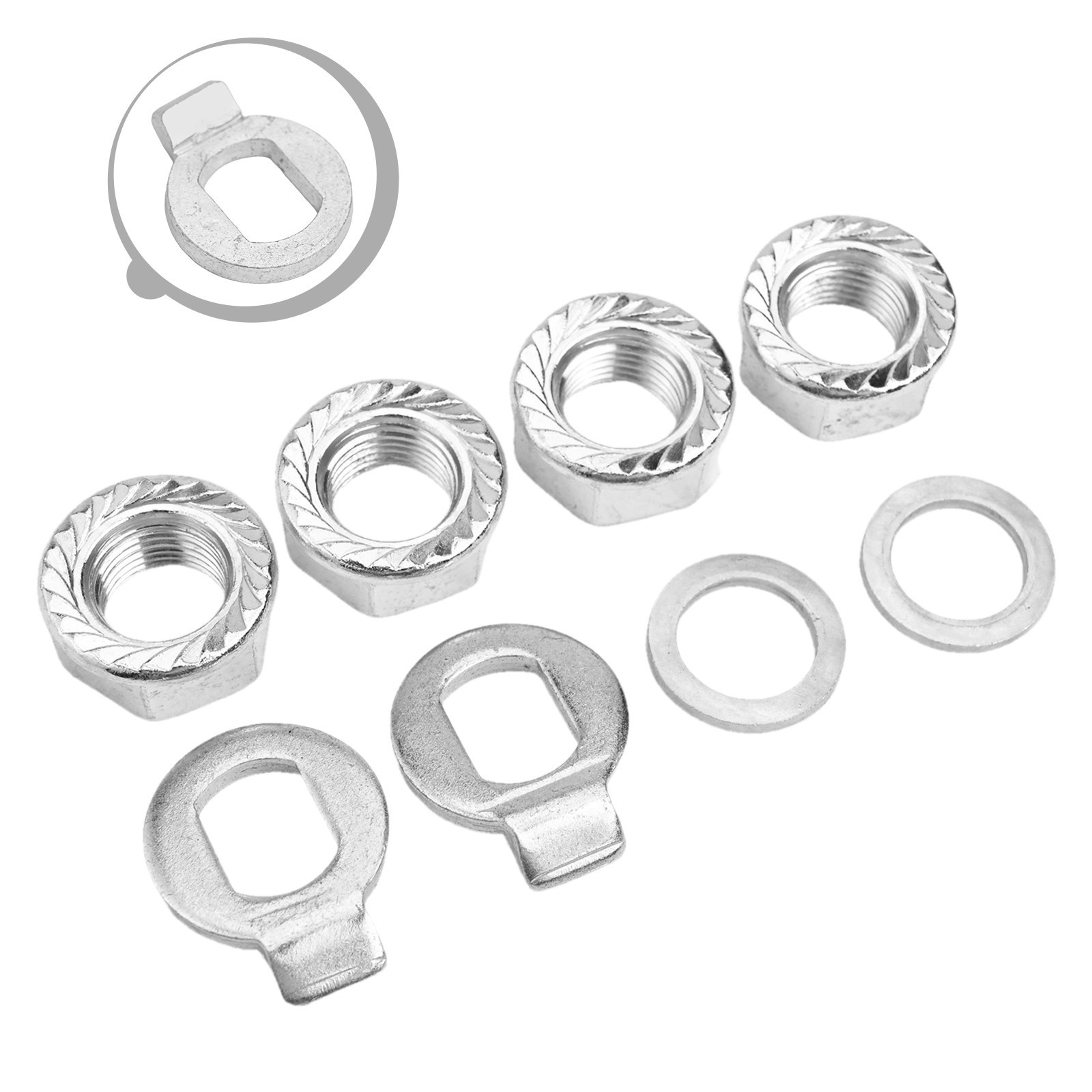1000-12000W Motors Hub Motor Nuts Steel Ebike 12mm Flats 16mm Shaft 250W-1000W