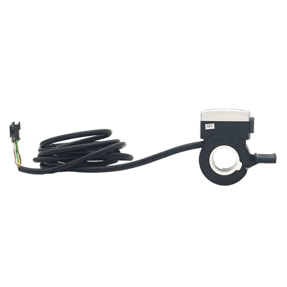Compact 4.9×2.3×6.9cm Thumb Throttle for 24V 36V 48V E-Bikes and Scooter Models