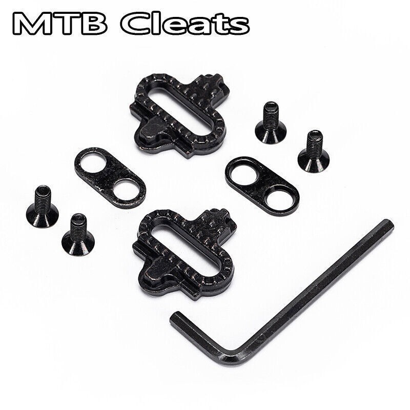 MTB ATB Bicycle Pedal 3 Bearings 9/16” Flat/Platform Pedals Fit Shimano Aluminum