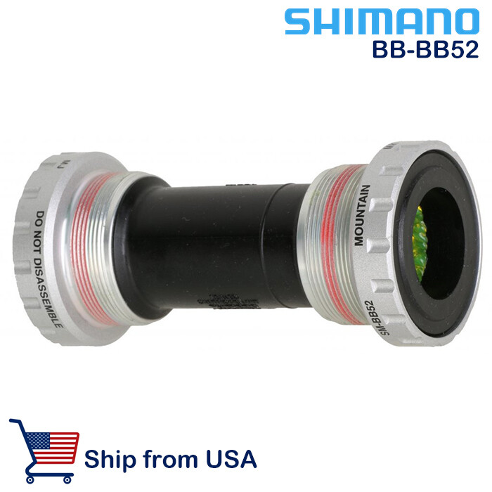 Shimano SM BB52 Deore Alivio Hollowtech II 68/73mm Bottom Bracket SM-BB52