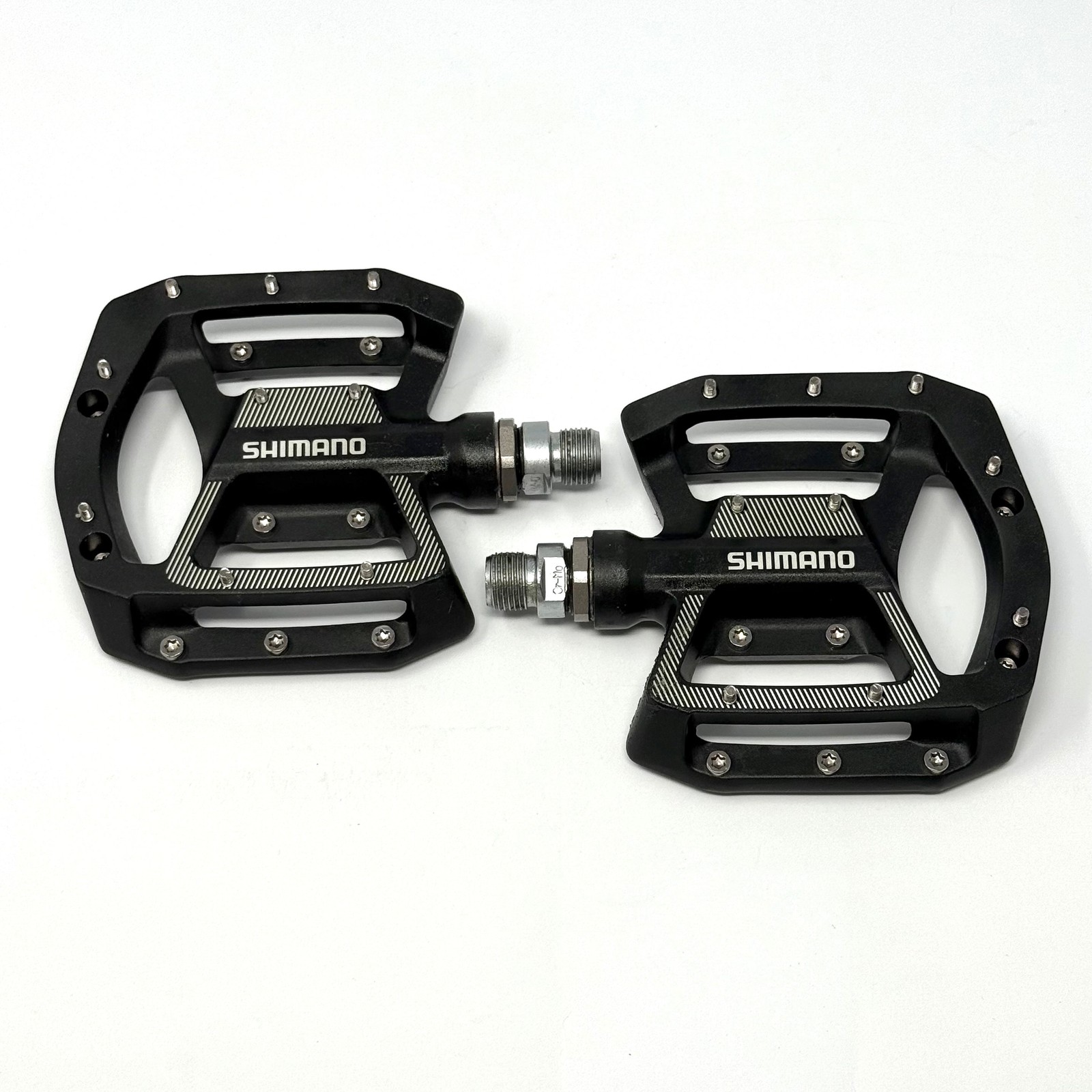 Shimano PD-GR500 Flat Platform MTB Pedals Black EPDGR500L 9/16 in
