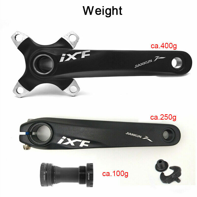 IXF Bike Crankset 68/73 BB 170mm Cranks Mountain Bike Bottom Bracket Crank Set