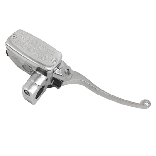 Universal 1″ 25mm Motorcycle Brake Master Cylinder Lever – Chrome Handle Right