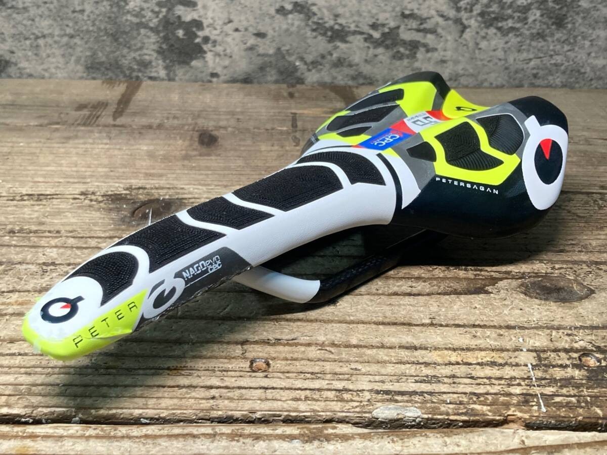 Prologo Nago Evo CPC Peter Sagan Edition Bicycle Saddle Carbon Nack Rail 134mm