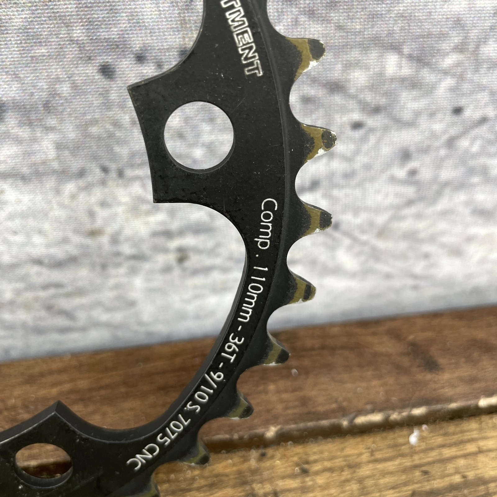 Vintage Stronglight CT2 36t Chainring Ceramic Treatment 36 Tooth 110 BCD 9s 10s