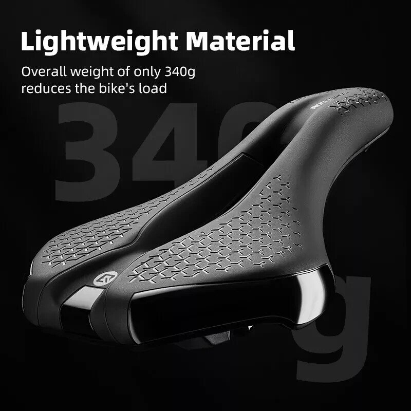 New ROCKBROS Saddle Breathable Hollow MTB Road Bike Lightweight Seat Cushion