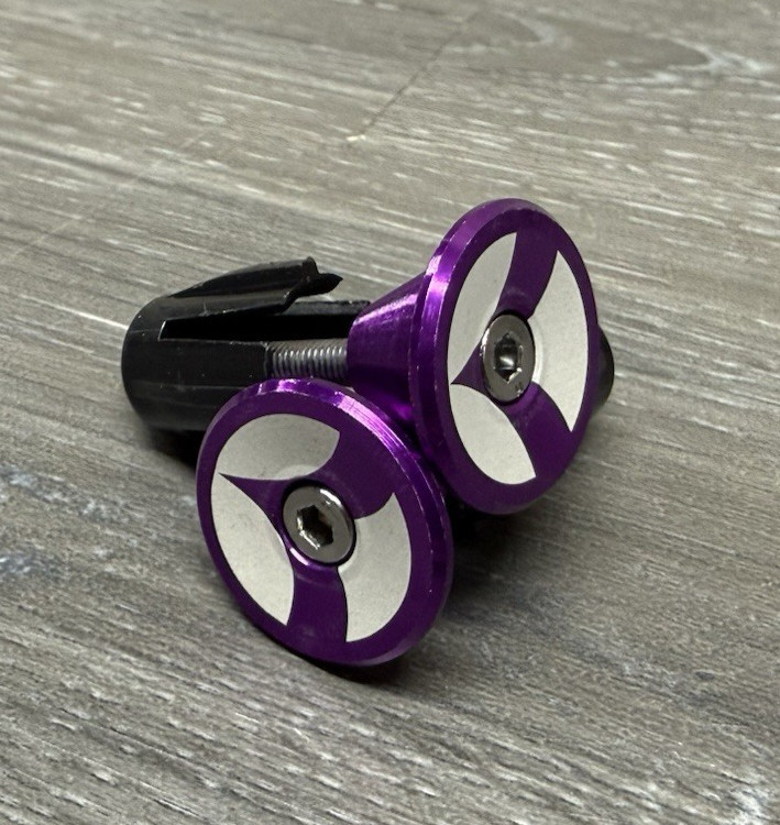 Klein Bikes Repop Bicycle Bike Handlebar Bar End Plugs Purple Mountain