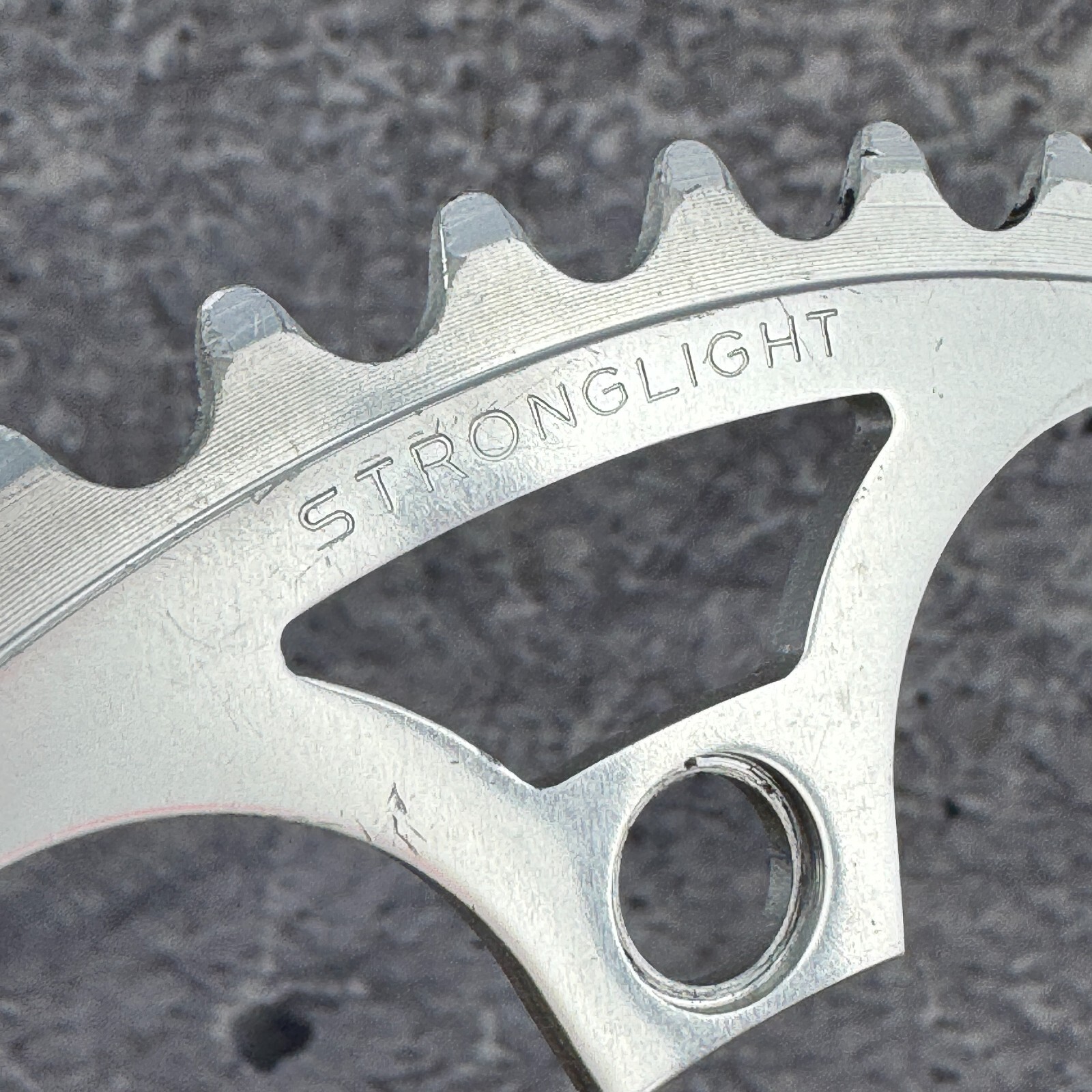 Vintage Stronglight Chainring 52 Tooth 144 BCD Alloy 5 Arm Eroica 52t 70s 80s