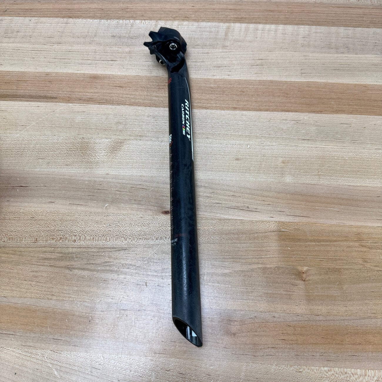 Ritchey Streem Vector 132mm Width 20mm Offset 27.2mm Carbon Saddle and Seatpost