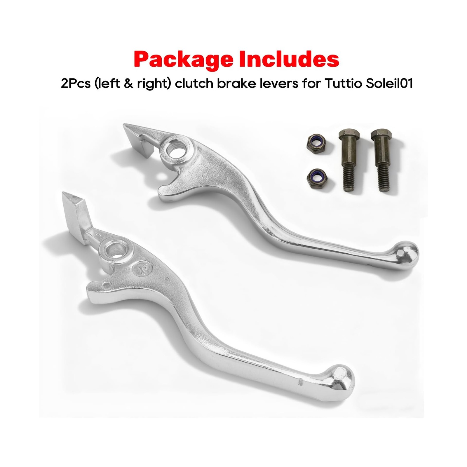 Jerbor 2Pcs Upgraded Brake Levers for Tuttio Soleil01 Drit Bike, High Strengt…