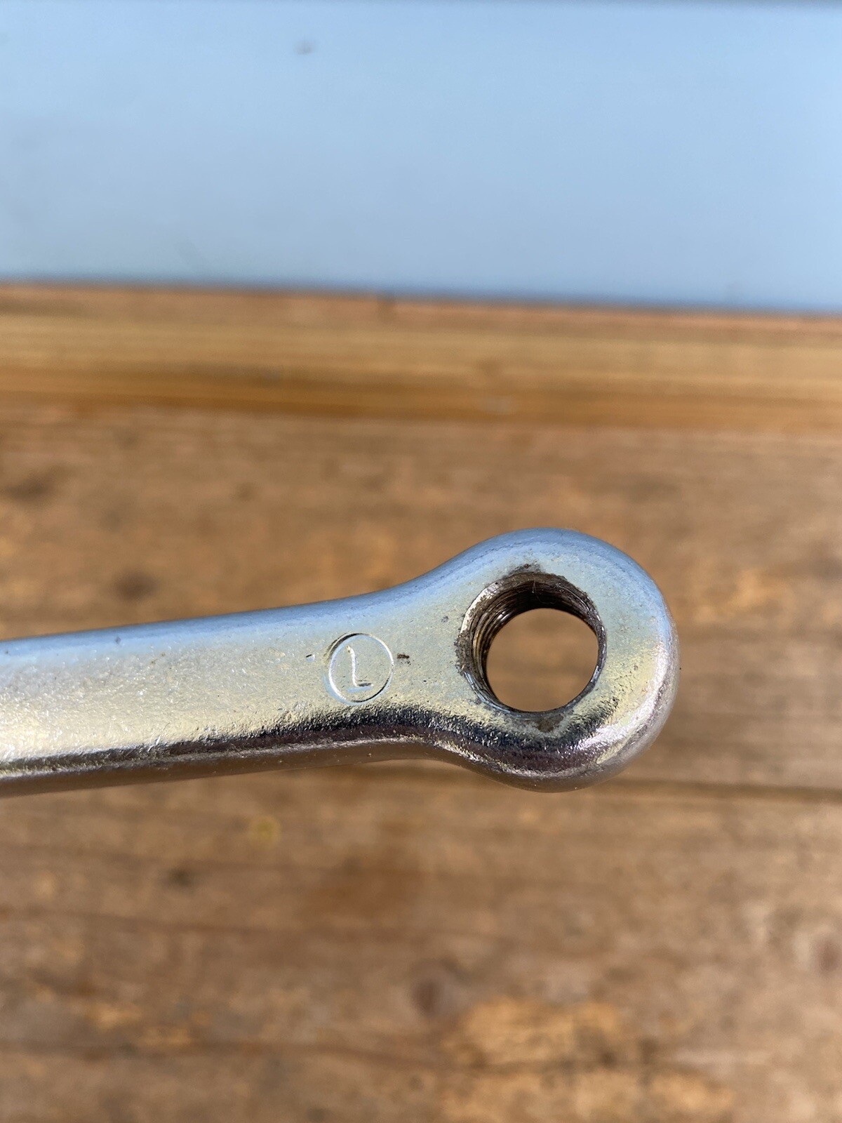 Vintage NOS 6” Chrome Left Cottered Crank Arm-Cruiser Bike Bicycle