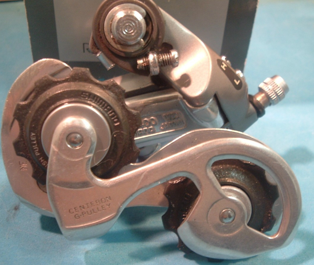 Shimano 600 Ultegra RD-6400 Rear Road Derailleur-6/7-Spd- 1988- VGC- w/Box++
