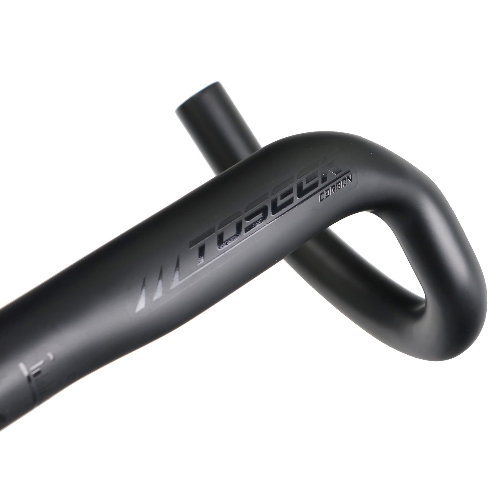 TOSEEK Full Carbon Road Bike Drop Bar Bicycle Handlebars 31.8mm External Routing