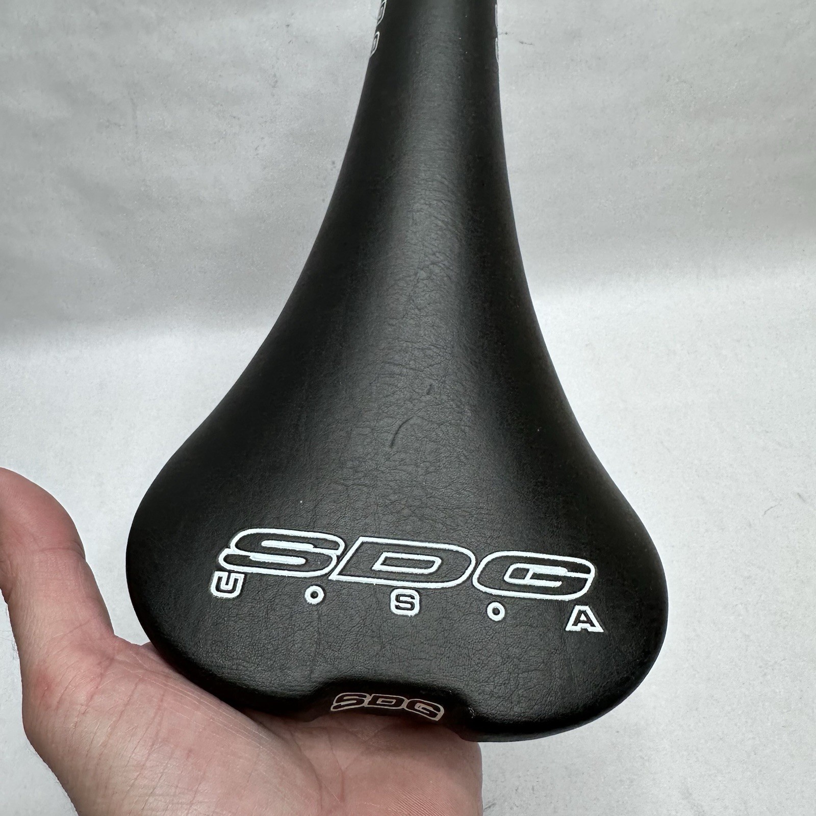 SDG Speed Defies Gravity Saddle Seat Comp BMX Mountain Bike Black Chrome