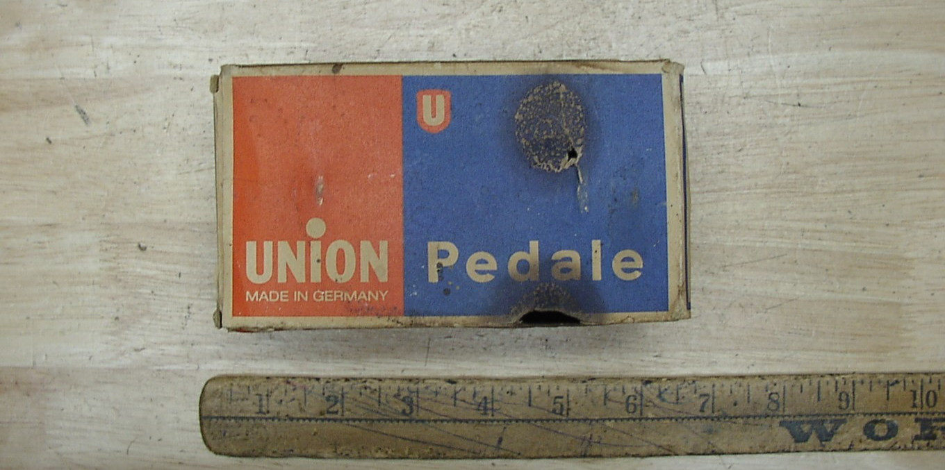 Vntg NOS UNUSED Bicycle Pedals W/Reflectors,3-1/2″ X 7/8″,Made In England,READ!