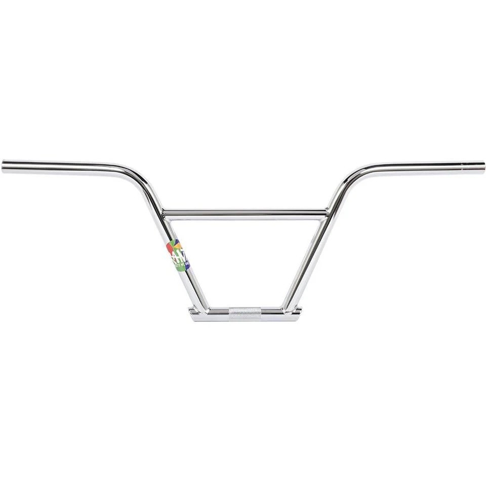 RANT NSIXTY 4PC BARS BMX HANDLEBARS 9.5″ 100% CHROMOLY SHADOW SUBROSA CHROME NEW
