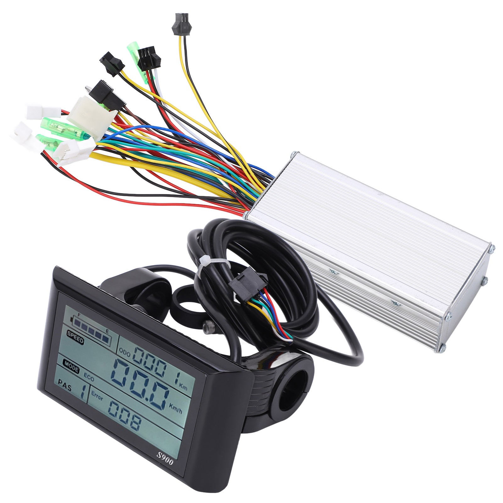 36V 48V 22A Brushless Motor Controller & LCD-S900 Display Kit For E-Bike