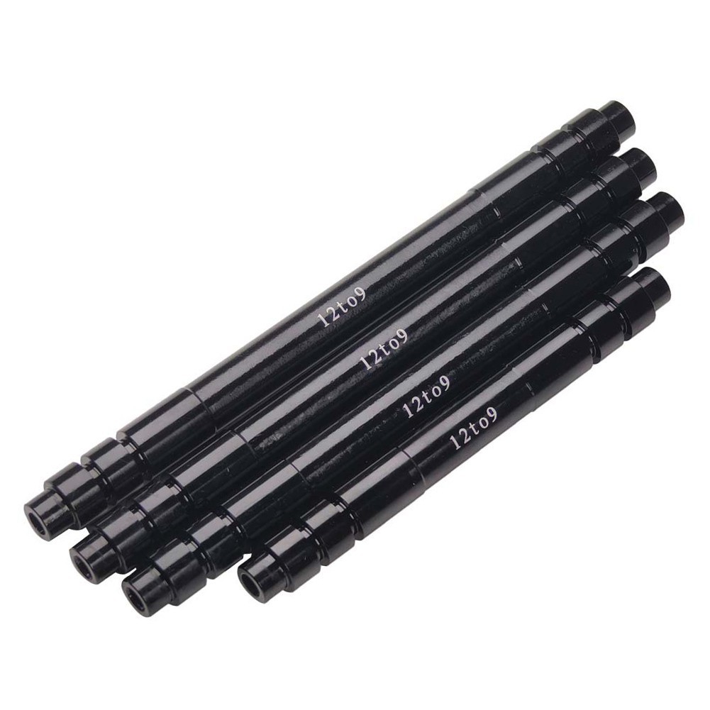 Bicycle Thru Axle Adapter 1215mm to 9mm QR for MTB Road Bike Front Rear