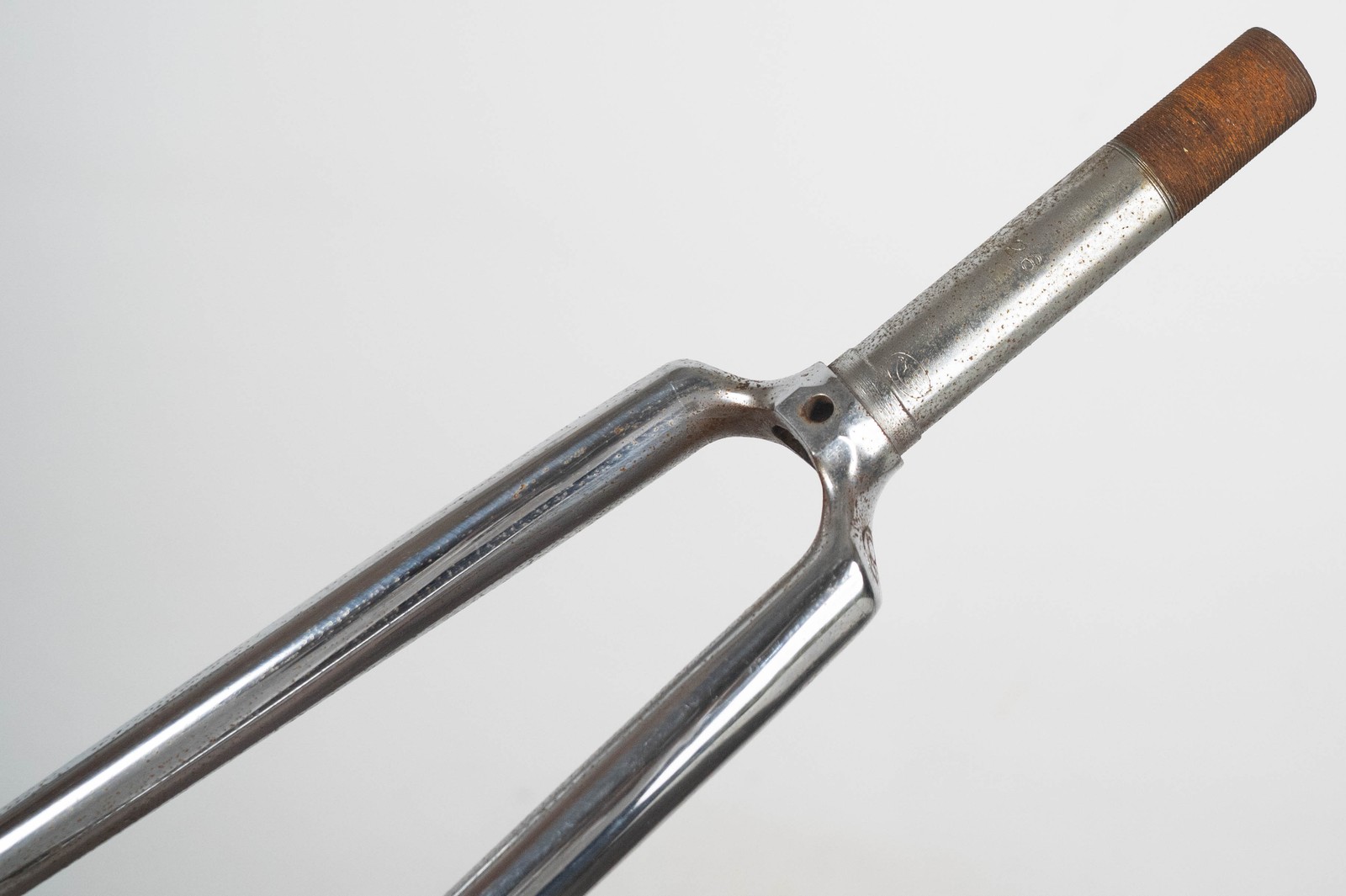 PINARELLO STEEL FORK THREADED 1″ 650C COLUMBUS CAMPAGNOLO VINTAGE OLD EROICA