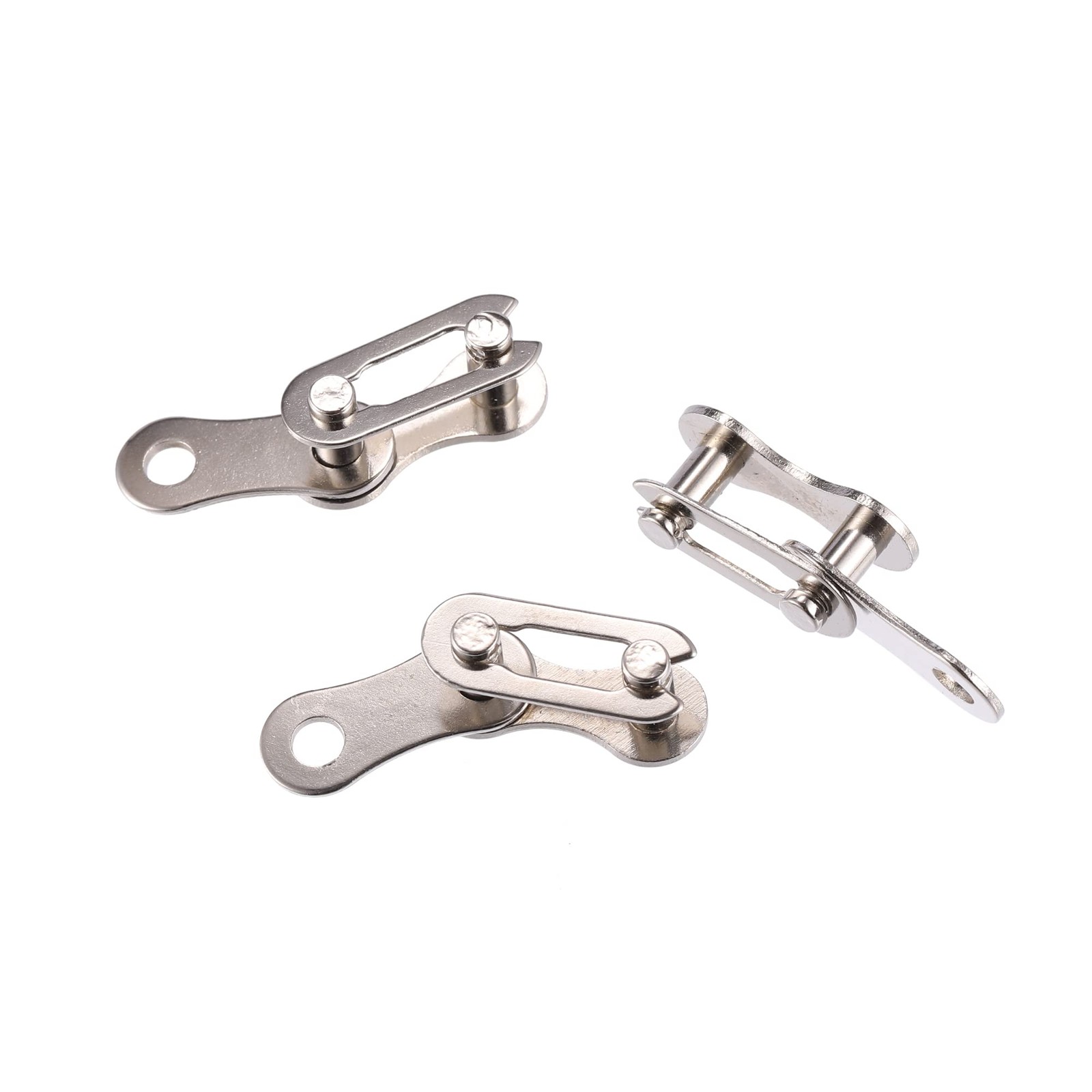 12 Pcs Single Speed Silver Tone Chain Master Link Bike Repair Connector
