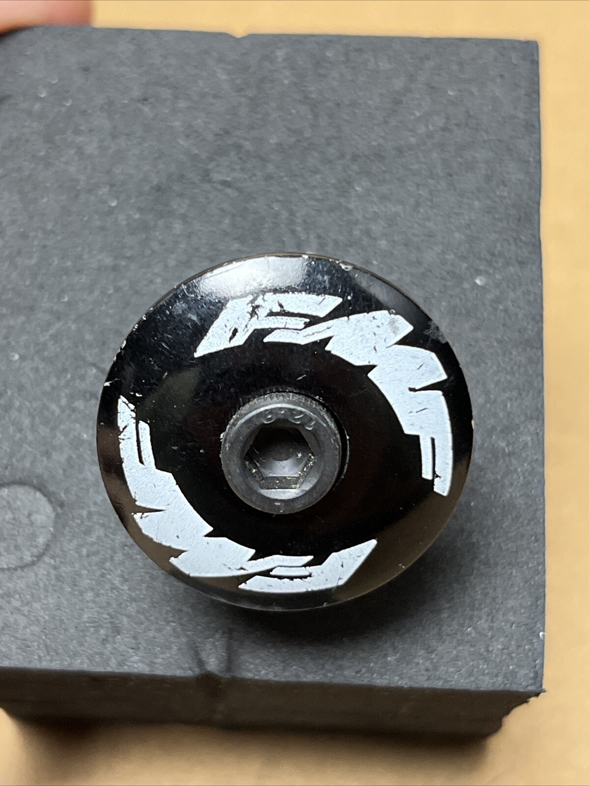 NOS 1” FMF Racing Stem Bolt Top Cap Alloy Freestyle Race BMX Mini Fit: Haro GT