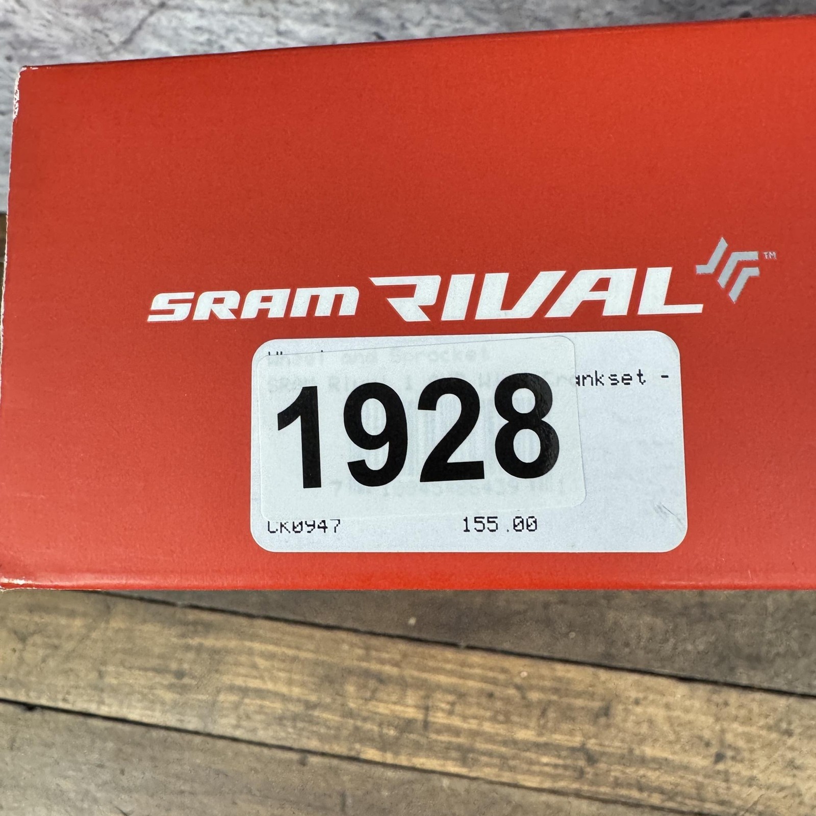 SRAM Rival 1 DUB Wide Crank Set 172.5 Mm 40T X-Sync Road Gravel 1x AXS Bike