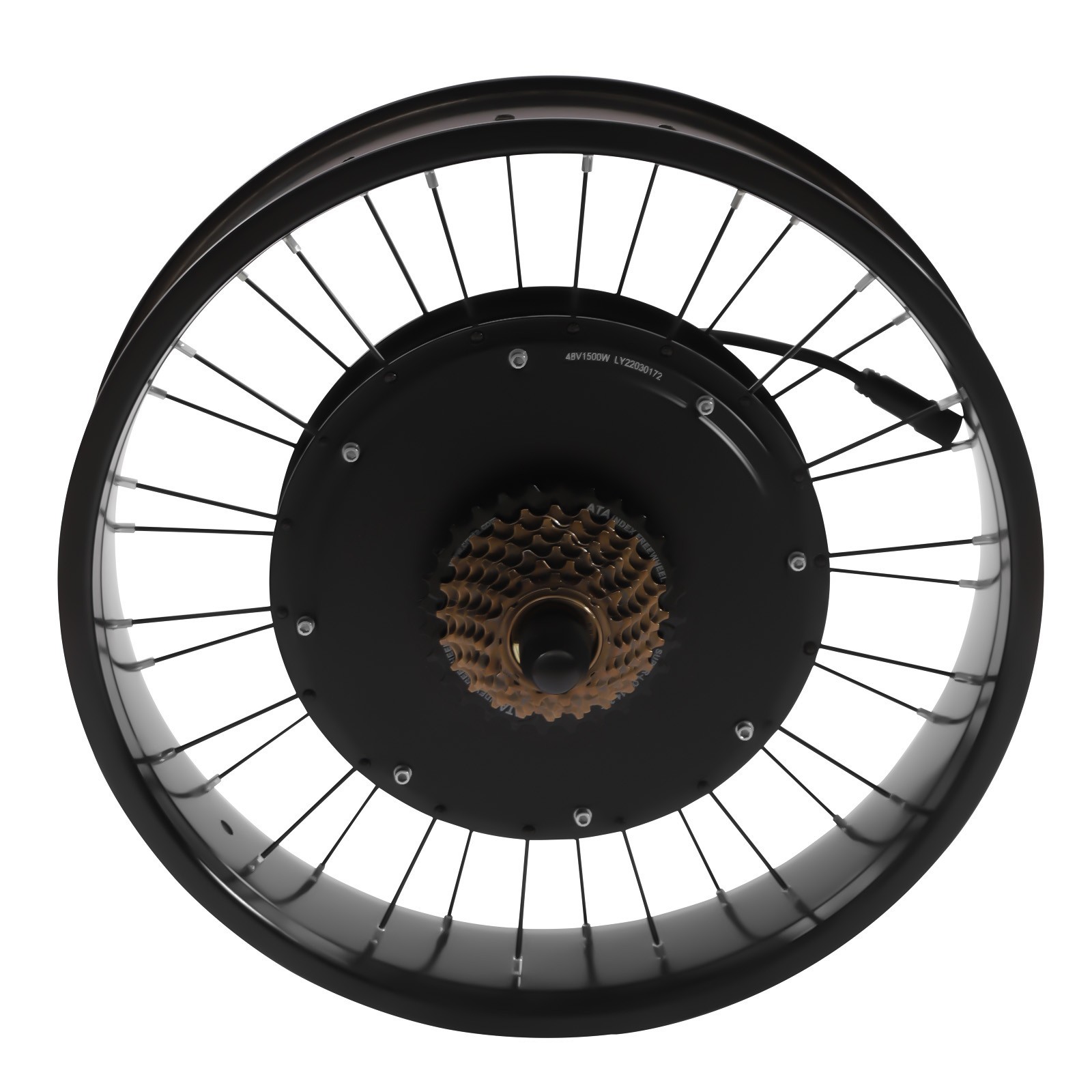Electric Bicycle Conversion Kit 20″ Wheel Rear Rotate Hub Motor 48V 1500W