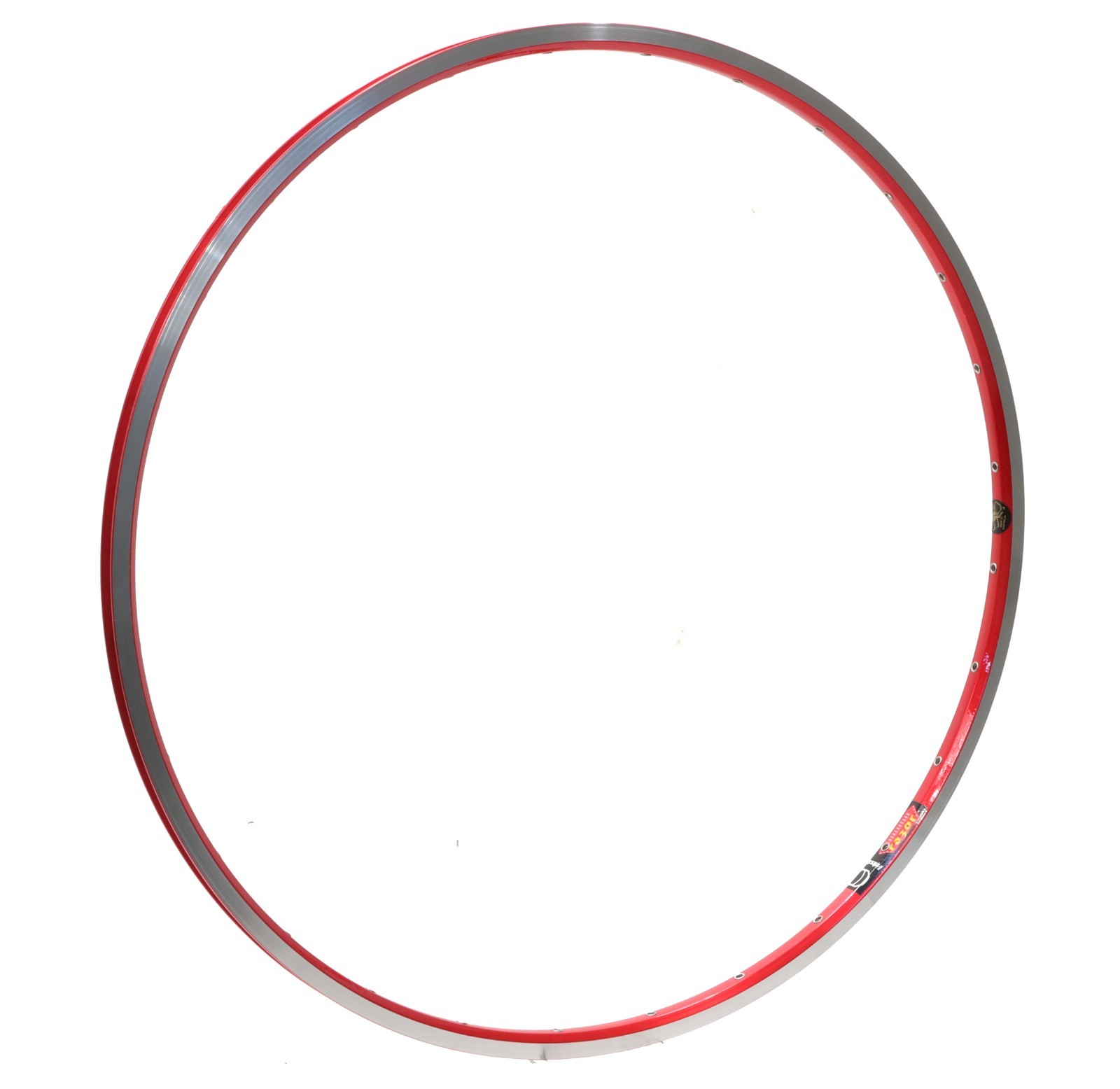 Velocity Razor Alloy Rim 650c 28H Red MSW Rim Australia Eyelets Road NEW NOS