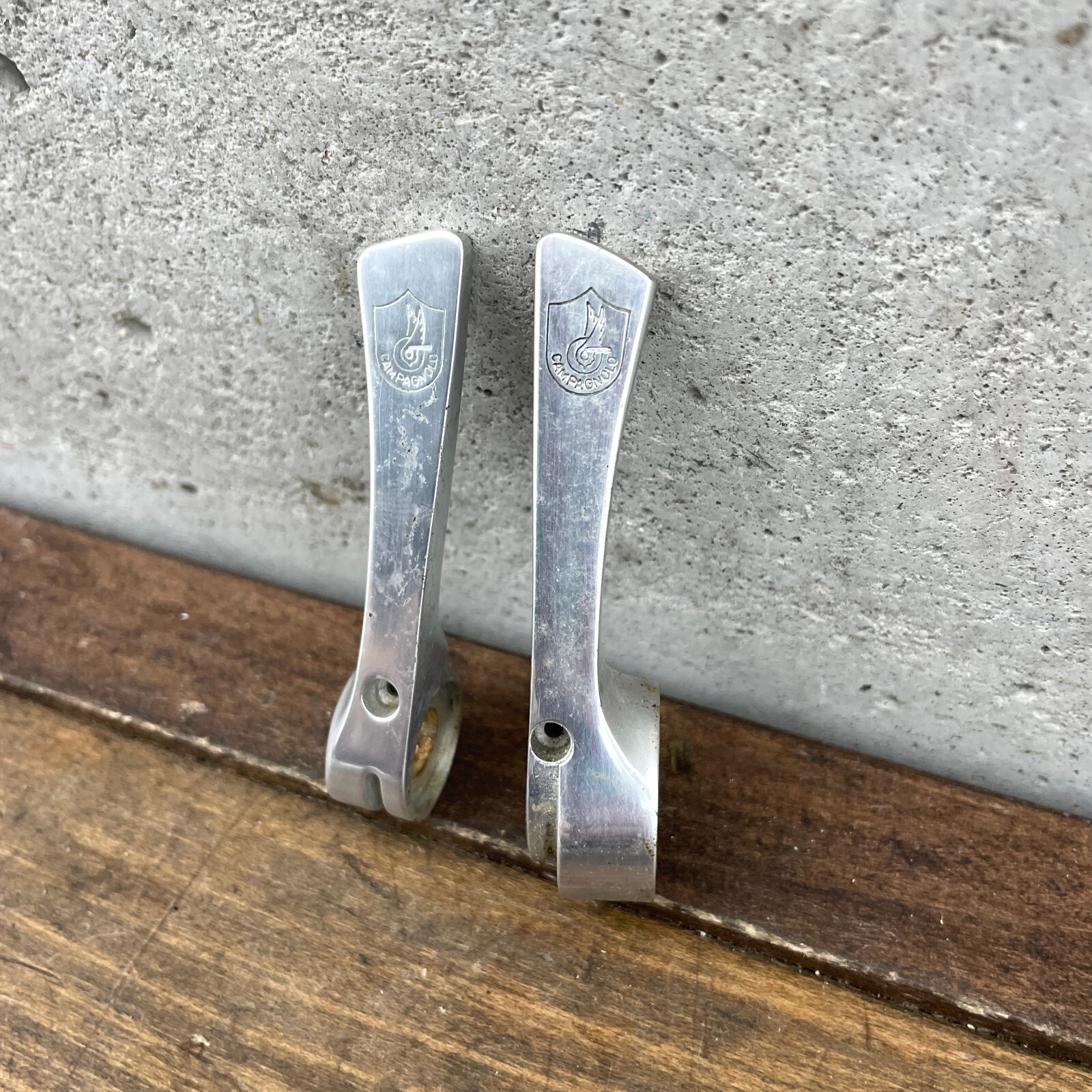 Vintage Campagnolo Syncro Shifter Set Down Tube Braze On Index Shifter Record A4