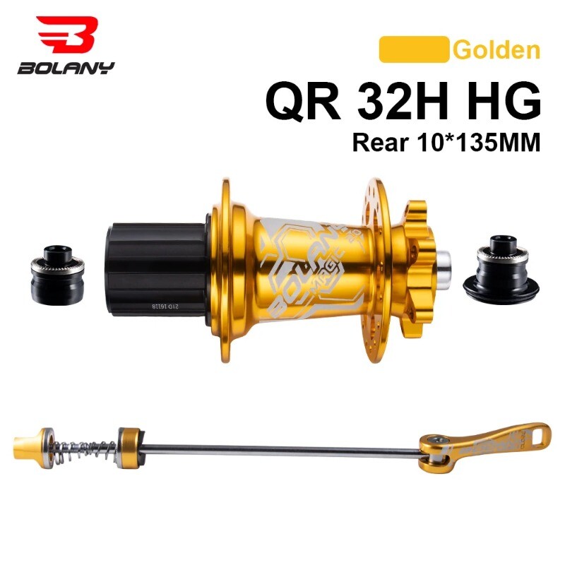 32H MTB Bicycle Disc Brake 6 Pawls 108 Clicks 4 Sealed Bearing Hubs XD HG QR