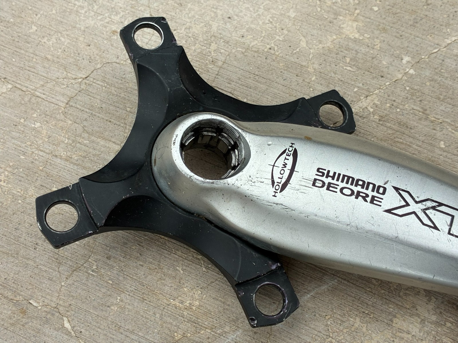 Shimano Deore XT FC-M752 Crank Arms | 175 mm / 104/64 BCD / VGC / Made in Japan