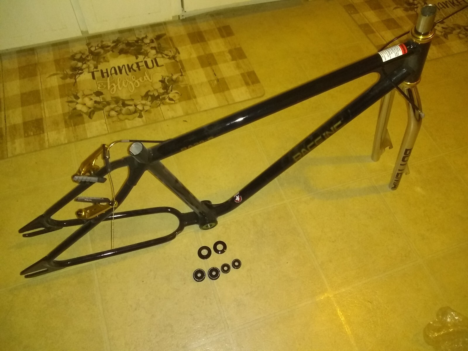 FRAME FORK HEADSET BRAKES ONLY bmx NEW never ridden 29″ fmf Dyno SE BIKES hutch