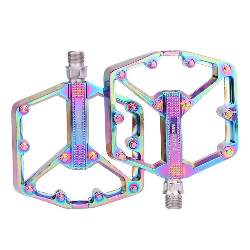 2pcs 9/16″ Mountain Road Bike Pedals DU + Bearing Cycling Bicycle Pedals MTB