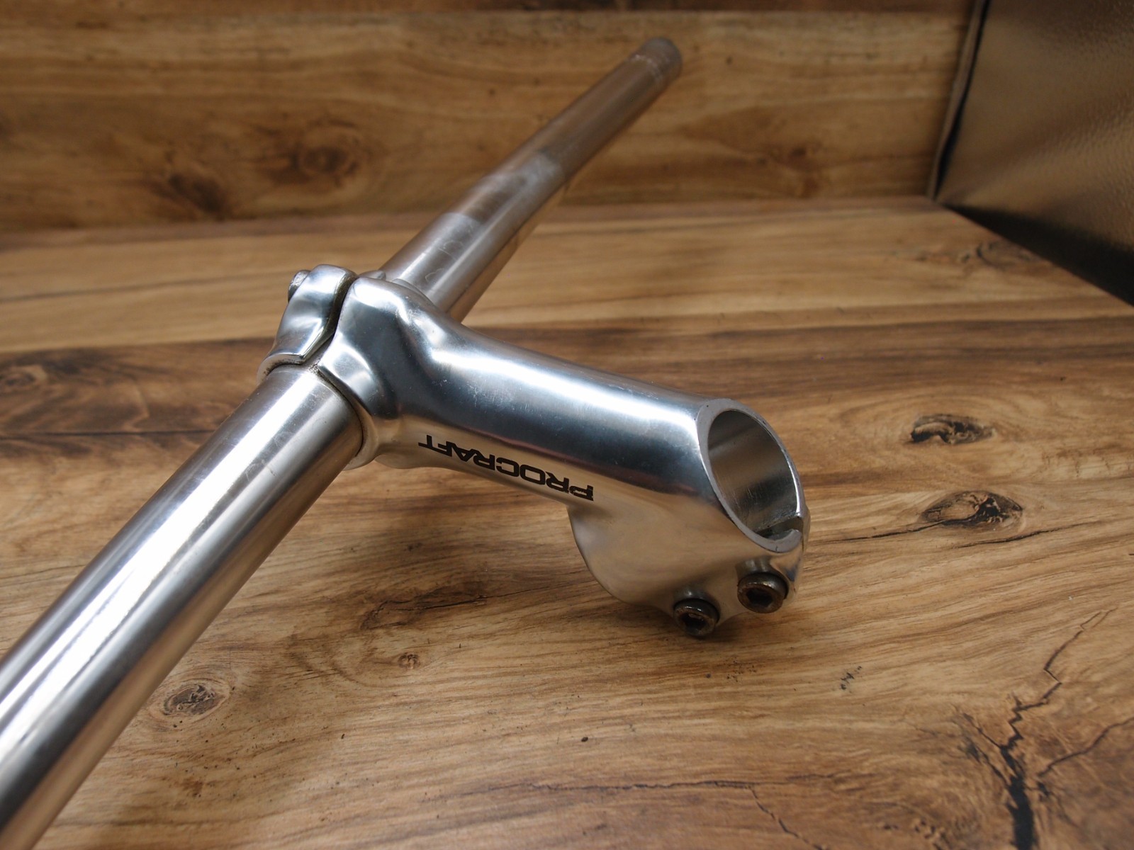 MTB flat handlebar Sameness + ahead stem PROCRAFT 1 1/8 in