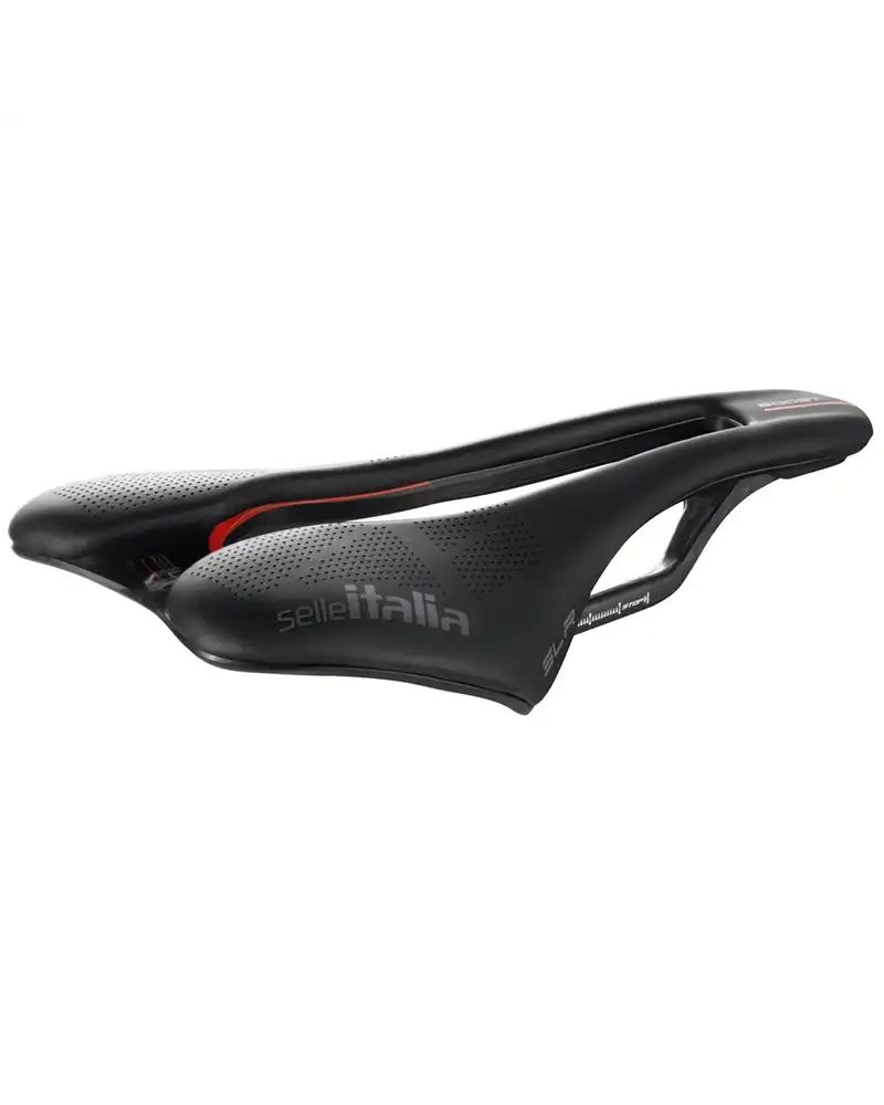 Selle Italia Saddle SLR Boost Carbon Superflow Kit, Black