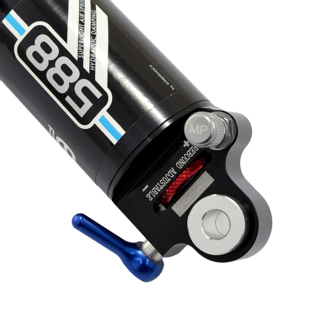 KIND SHOCK EXAForm 588RL Dual Air Rear Shock With Lockout ,165X38mm