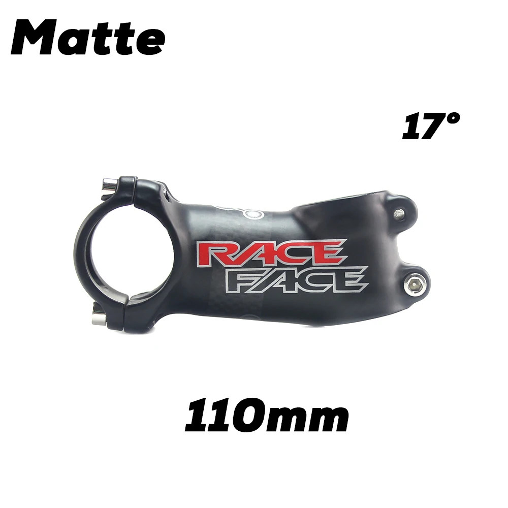 RACE FACE Next White Road MTB Bicycle Stem angle 6 Degree 17 Degree BikeStem