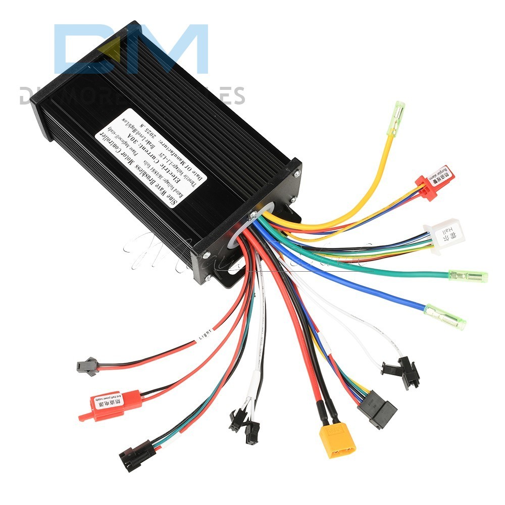 36V48V64V 30A Sine Wave Brushless Motor Controller 750-1500W Driver S866 LCD