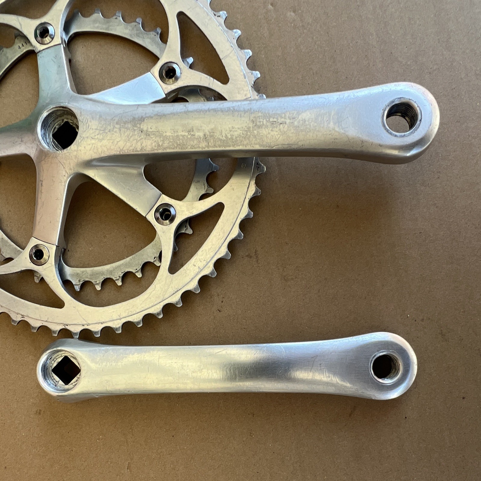 Shimano FC-6400 170mm Double Square Taper Road Aluminum Crankset Silver (9/16)