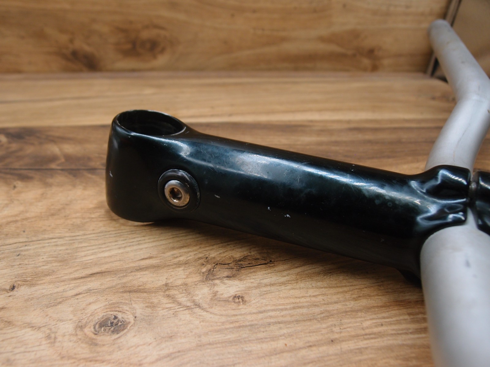 riser handlebar TiTec Hell Bent + ahead stem ZERO from Diamondback