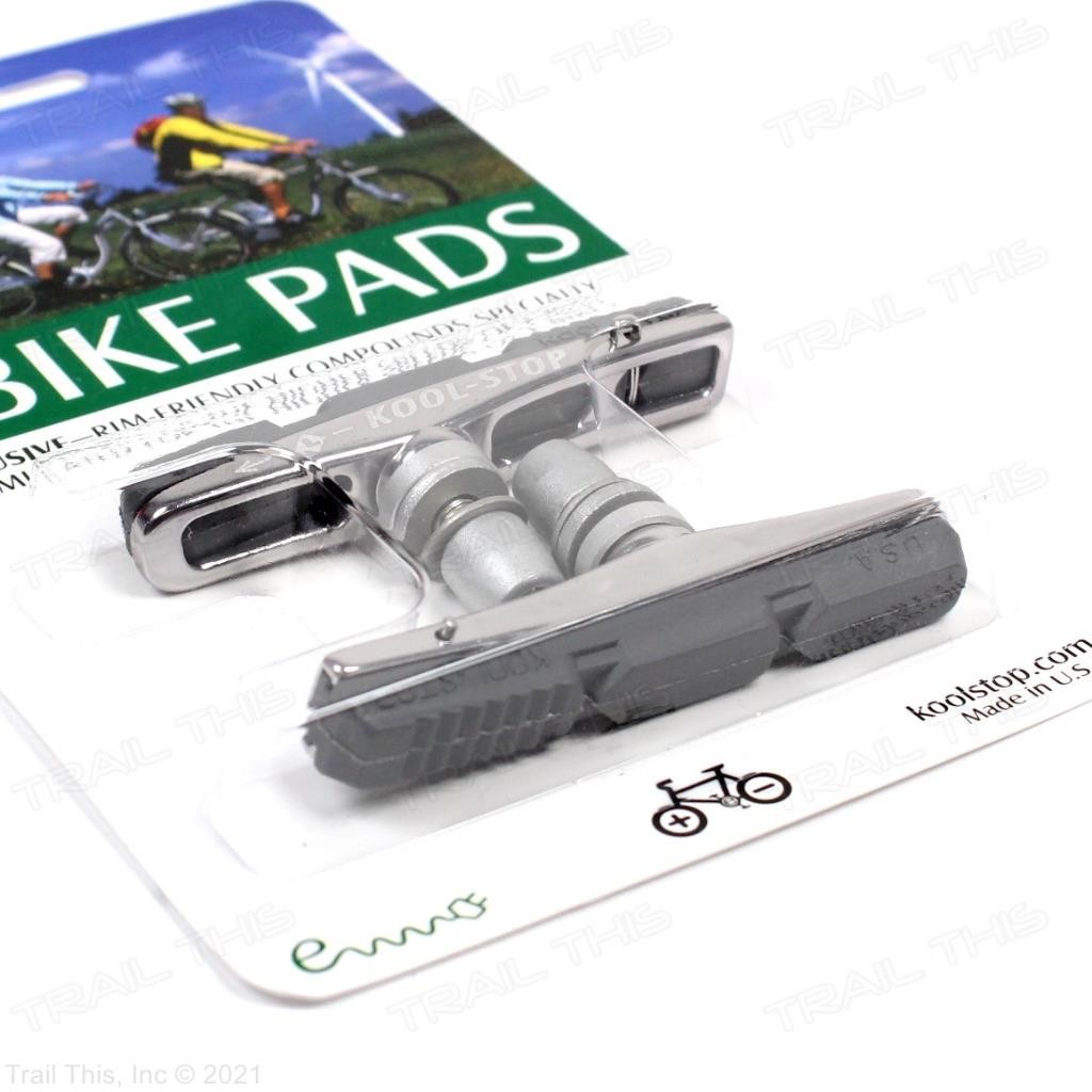 Kool-Stop E-Bike V-Type Brake Pads Threaded V2-Holder 70mm eBike