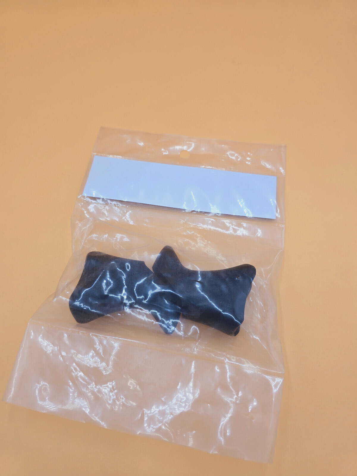 NOS NEW NIB Hoods Shimano 600 BL-6403 6400 Black Brake Levers Rubbers Black