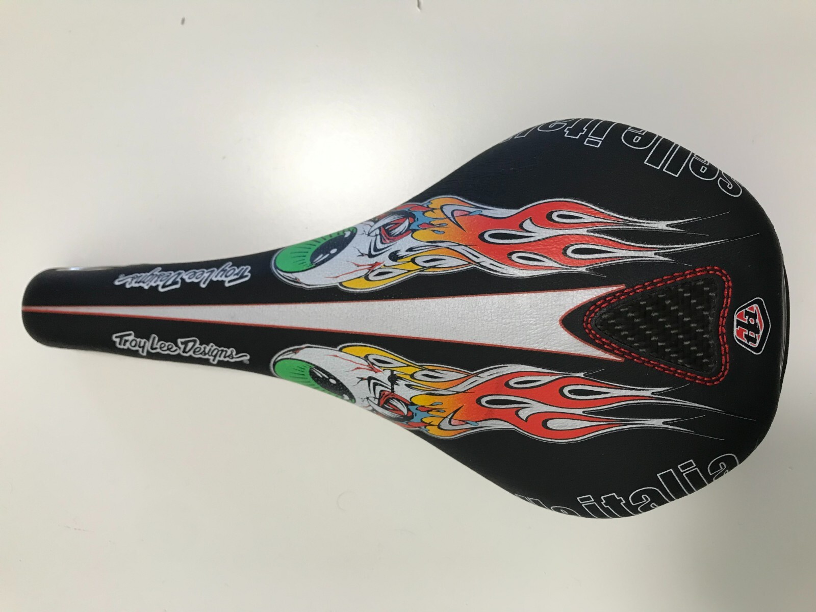 NOS BIKE SADDLE BRAND: SELLE ITALIA FLITE TROY LEE DESIGNS – VINTAGE RARE SADDLE