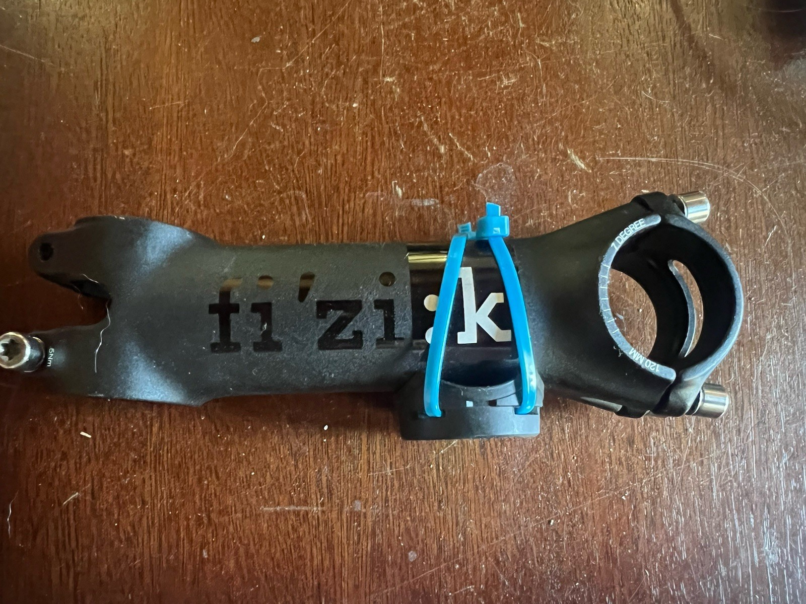 Fizik Cyrano R1 Stem 120mm / 7 Degree With Wahoo Mount