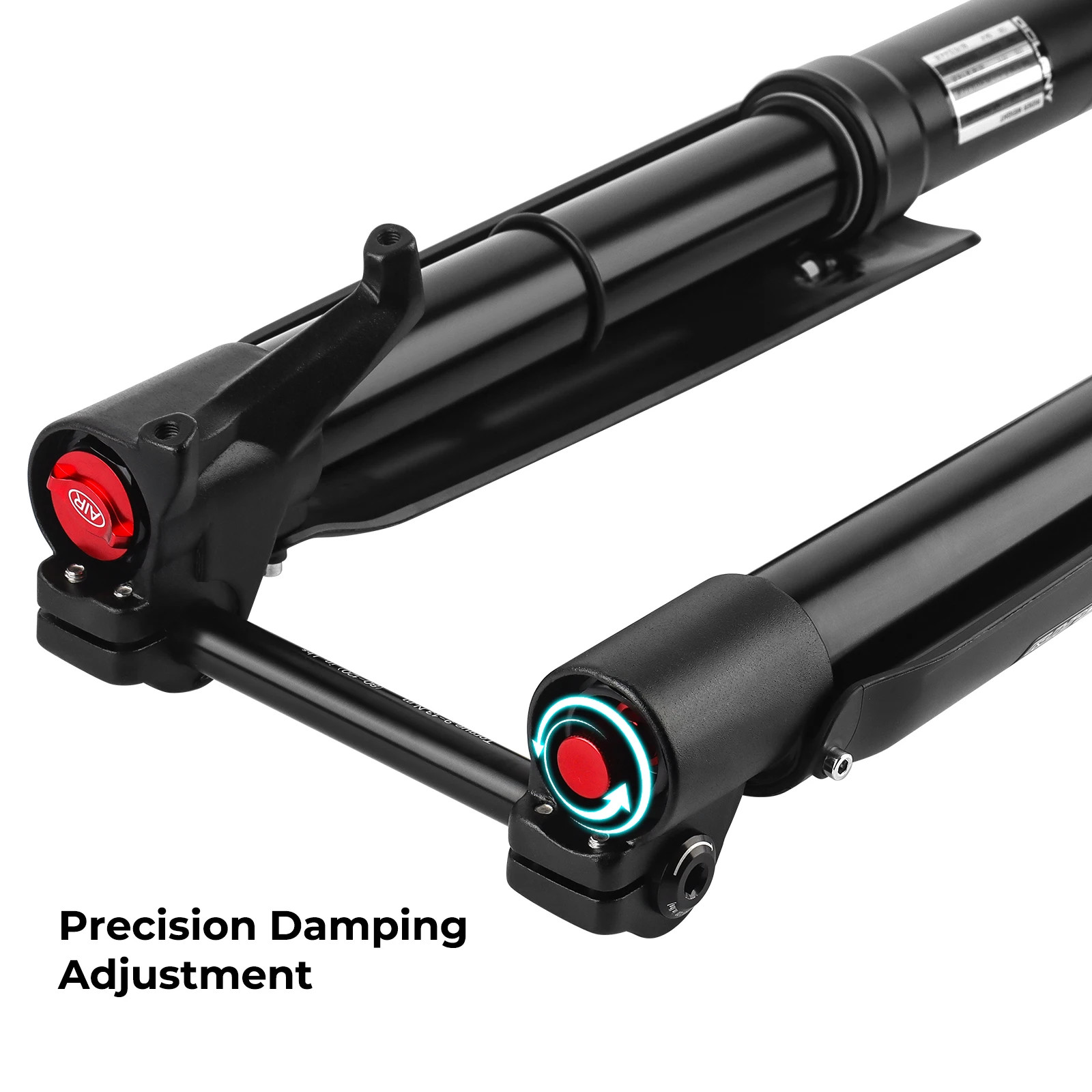 Double Shoulder MTB Inverted Fork 29inch Boost Travel 140mm Adjustable Damping