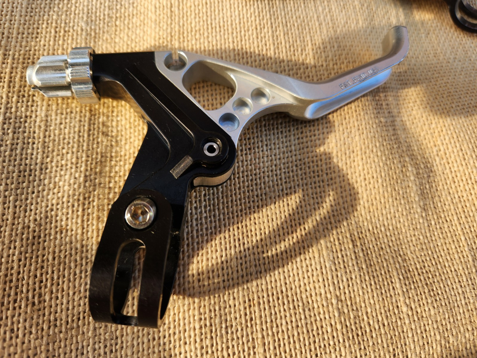 DEFECTIVE Altek Silver CNC VBrake Levers for Vintage Mountain Bike G3D