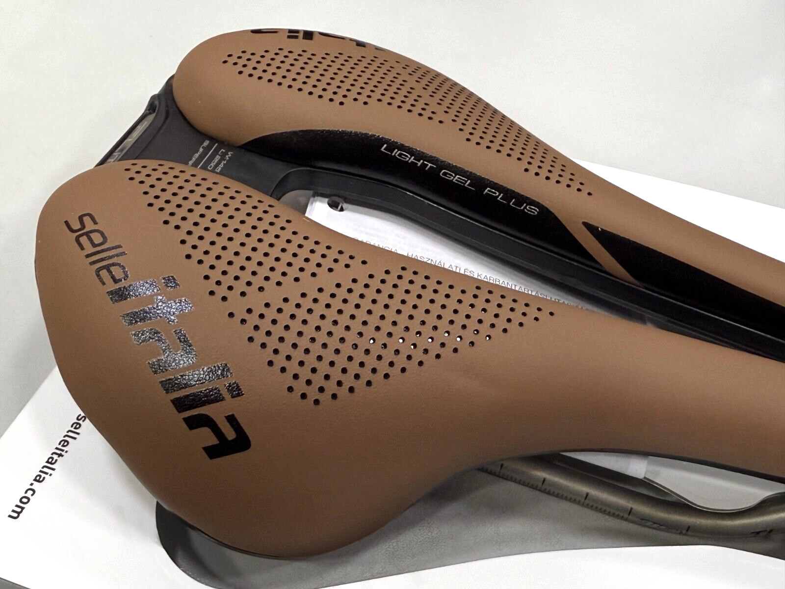 Selle Italia Flite Boost Gravel Ti316 Superflow L3(145x250mm) Saddle Brown