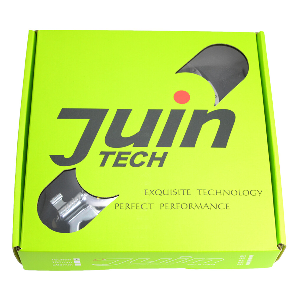 JUIN TECH F1 Hydraulic Flat mount Road CX Disc Brake set 160mm w/ Rotor ,Gray
