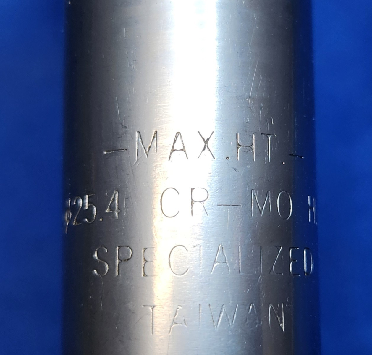 Vintage Specialized Stamped Quill Stem 130 mm 25.4mm CRMO Riser MTB